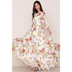 Yumi Kim : The Woodstock Floral Maxi